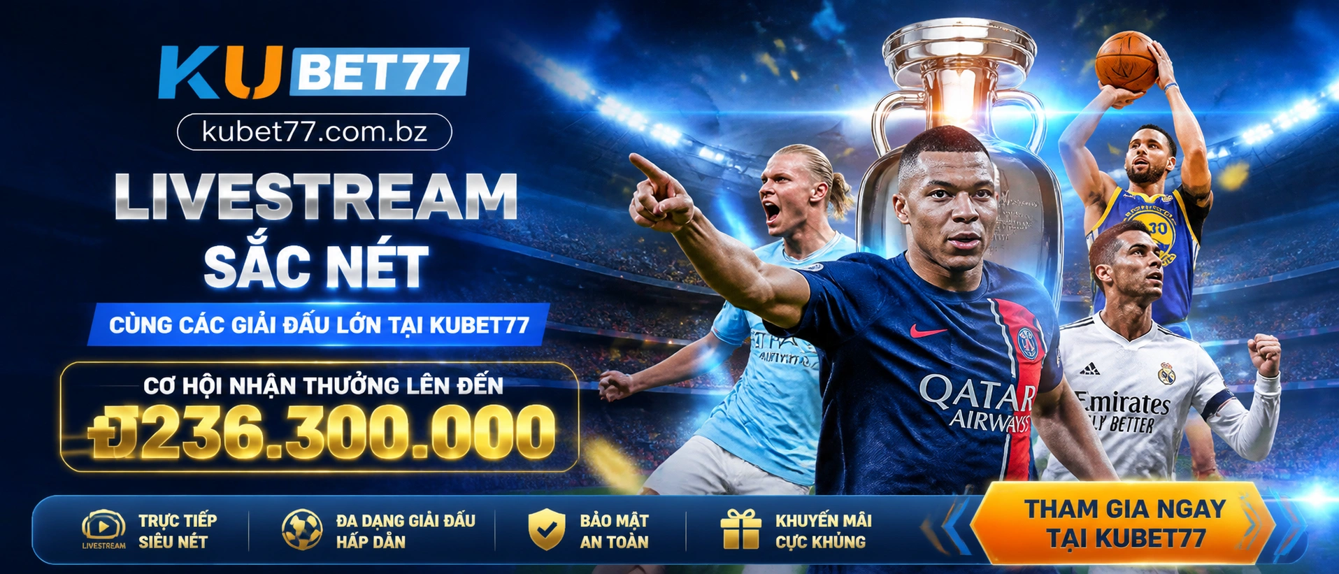 Đội bóng thể thao nổi bật trên Kubet77